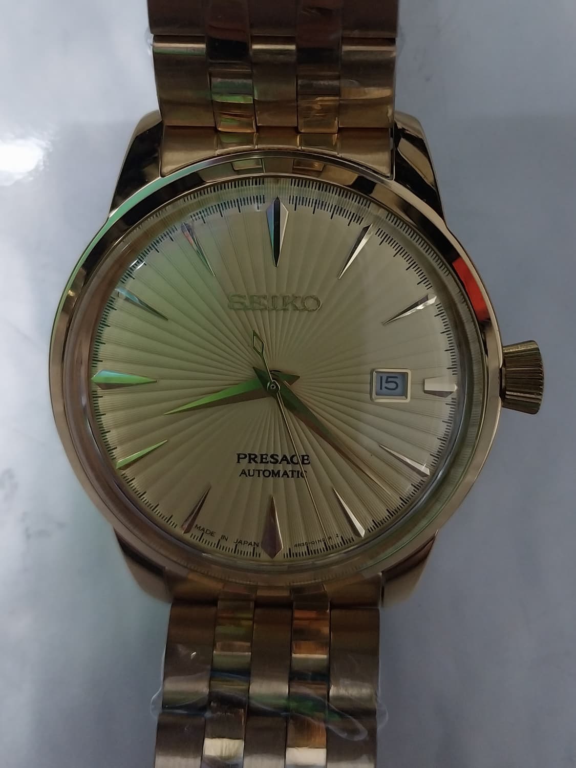 (새상품) 세이코 Presage 칵테일 금장 쥬빌레 상품이미지1