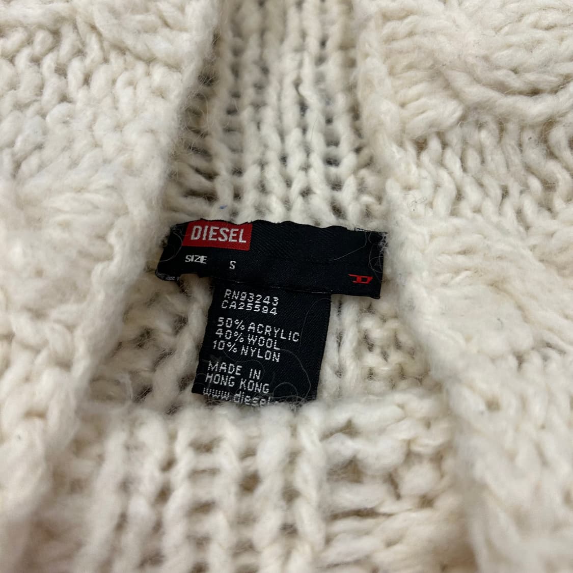 디젤 케이블니트 상품이미지3