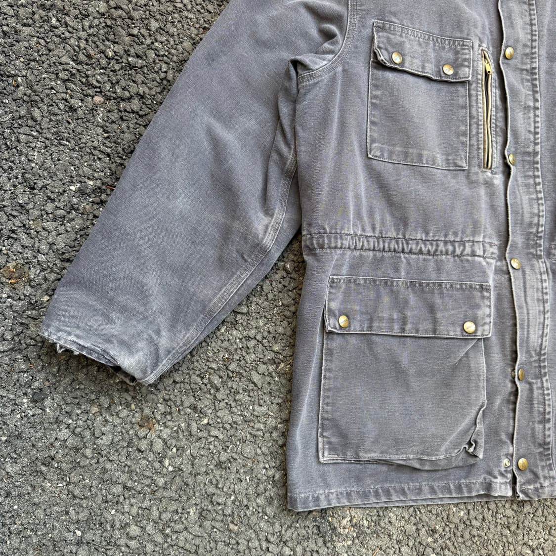 OG 90s USA 빈티지 칼하트 초어 워크 자켓 PB1317 PTL 상품이미지2