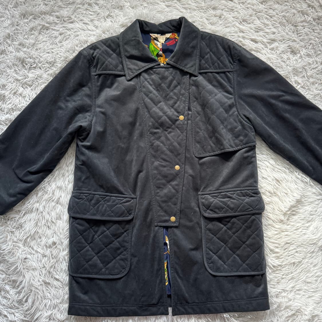 NEDLE WORK 일본빈티지 y2k 미디 코트 빈티지코트 자켓 l 44 상품이미지2