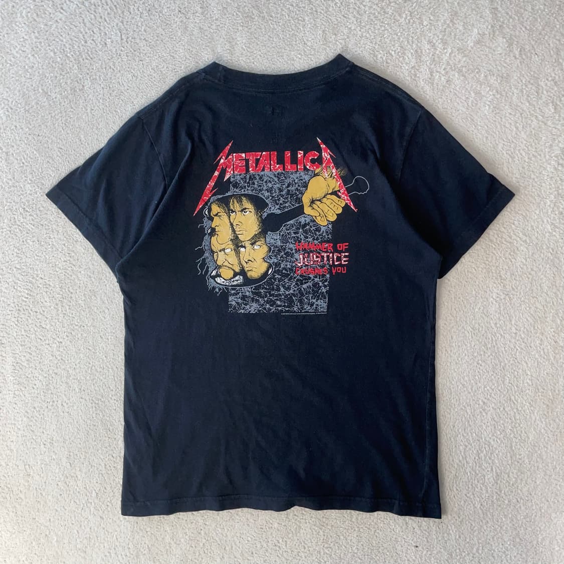 메탈리카 AND JUSTICE FOR ALL 밴드티 상품이미지2