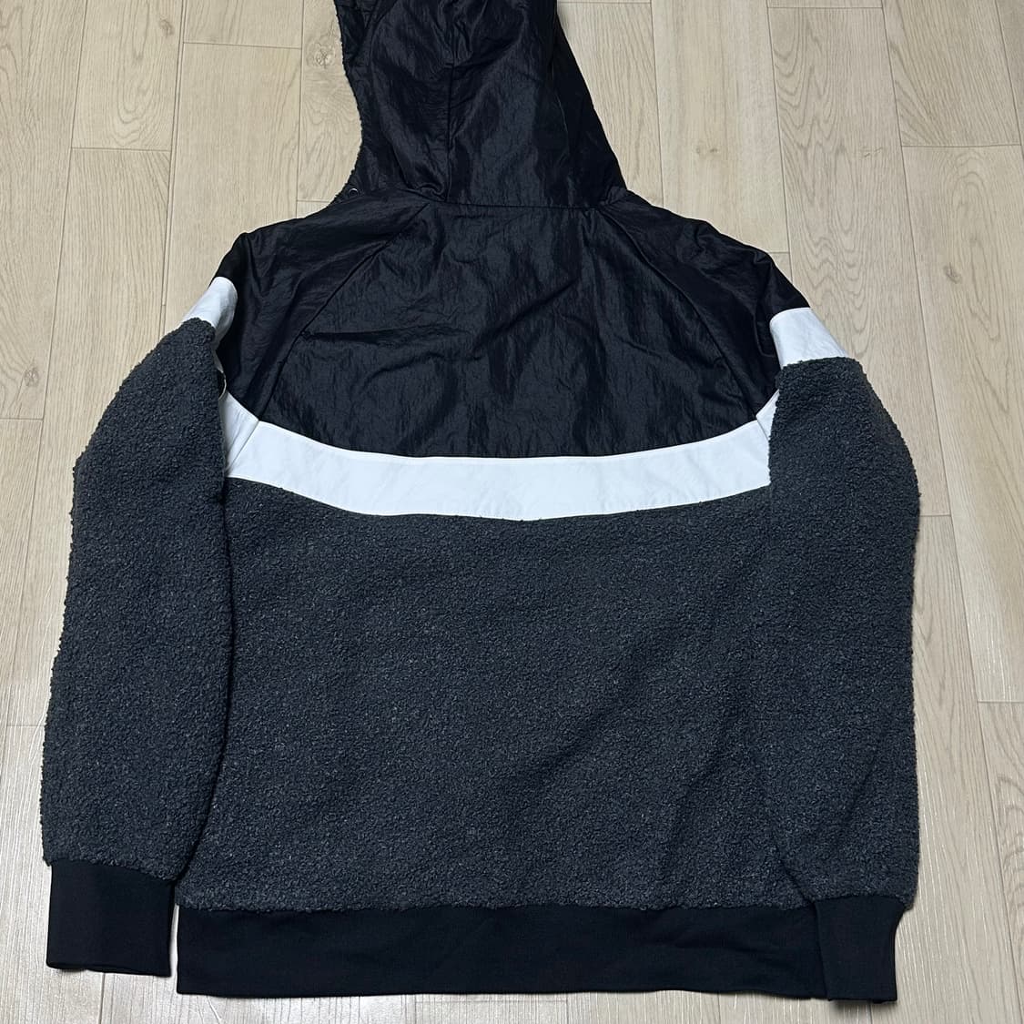 나이키 NSW 그레이 후리스 후드집업 상품이미지3