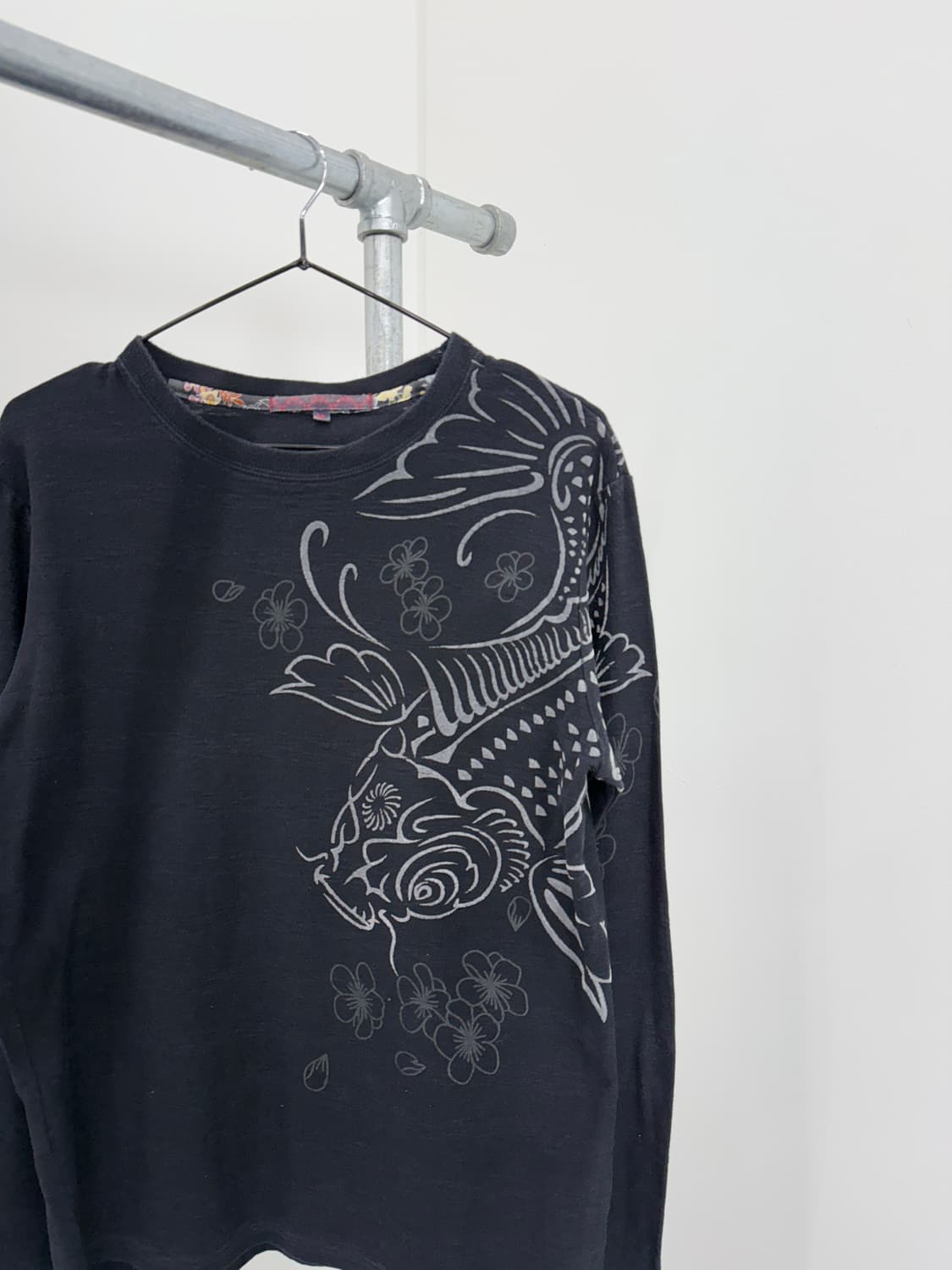 JPN Oriental Koi Graphic Long Sleeve 상품이미지3