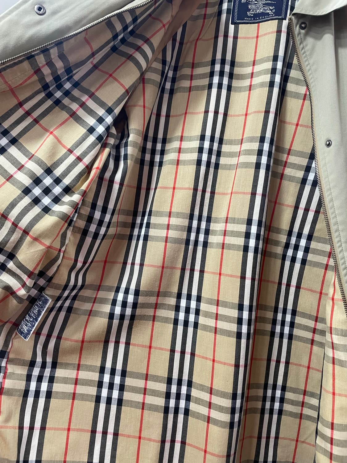 버버리 후드 트렌치코트 S 상품이미지3