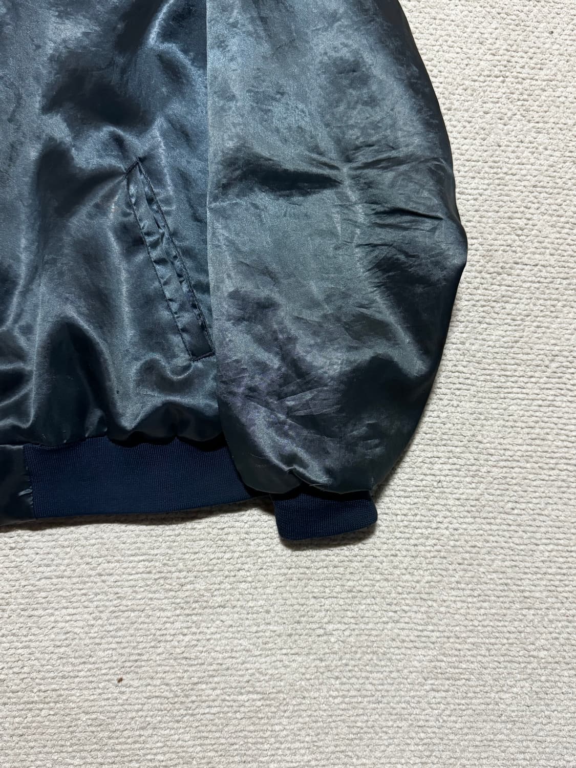 90s USA 탑건 사틴 스타디움 자켓 XL 상품이미지3