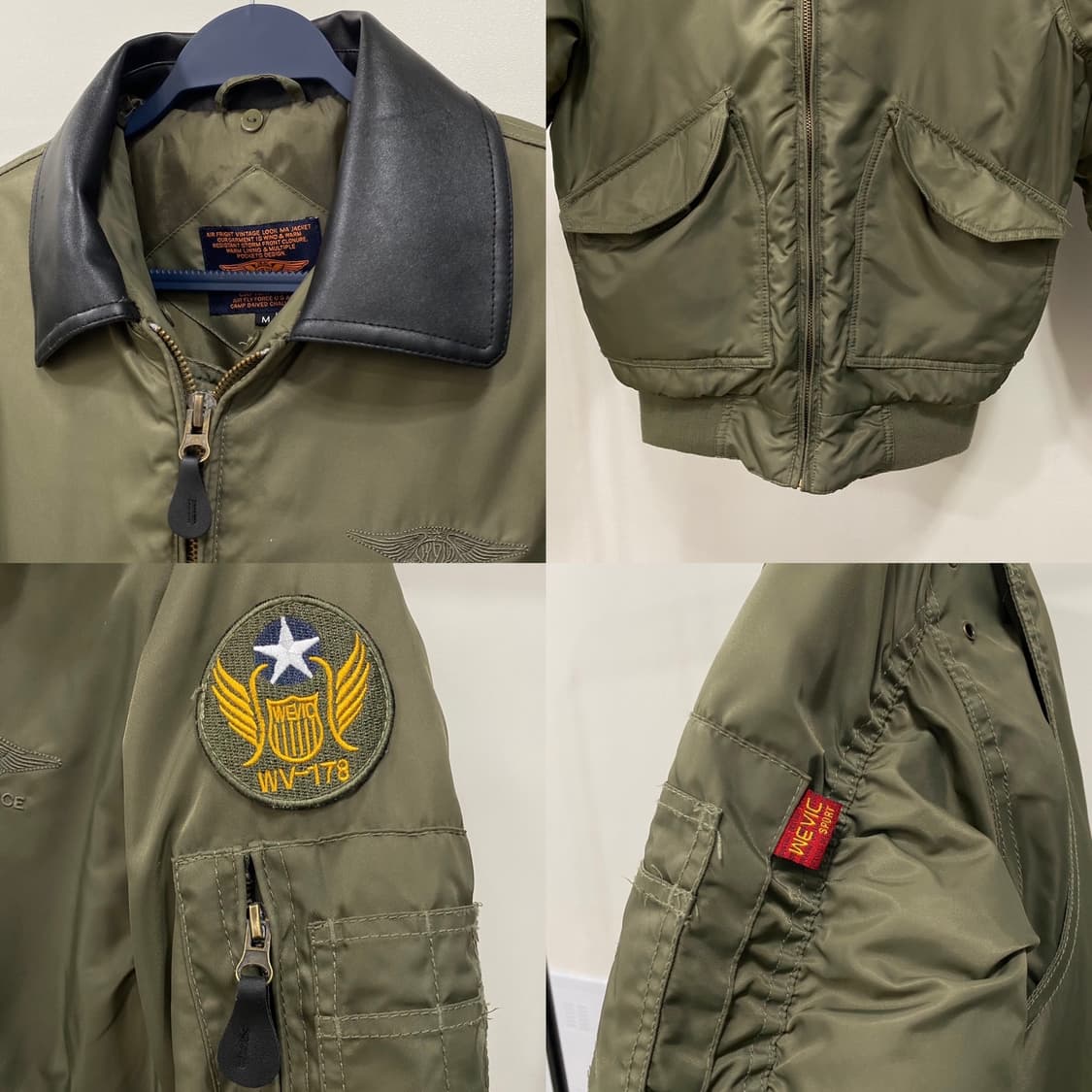 CAPTAIN WEVIC MA-1 항공 점퍼 상품이미지3