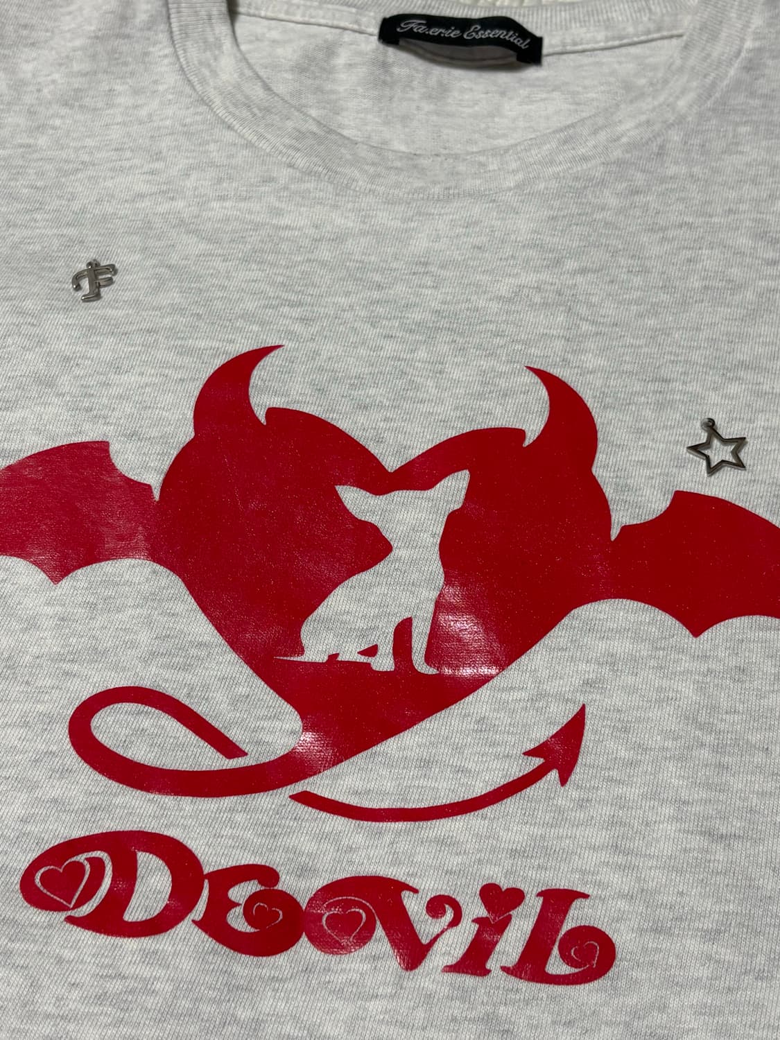 샵페어리 데빌 티셔츠 상품이미지3