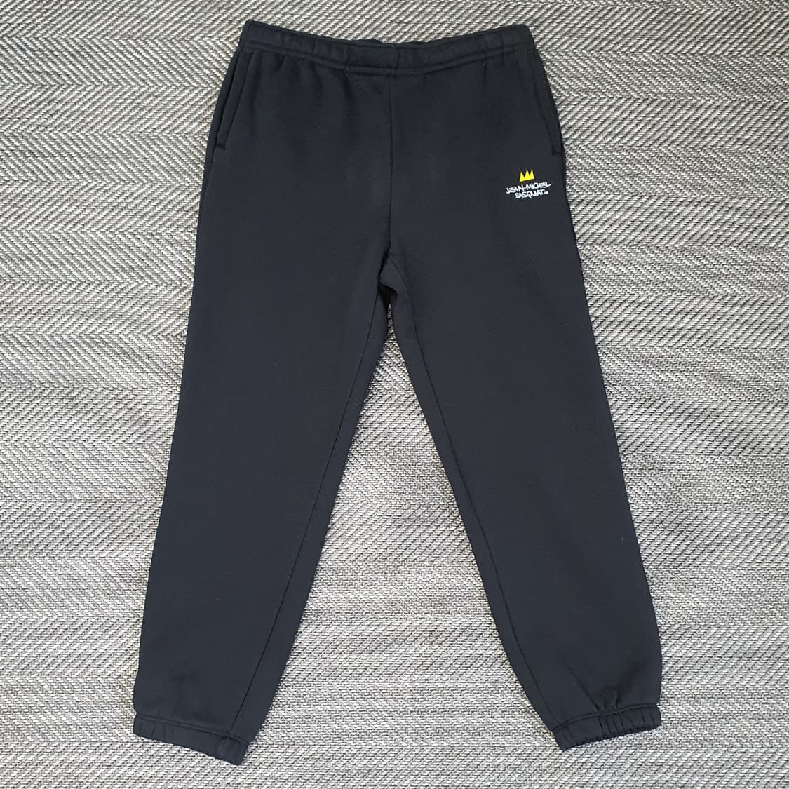 장미쉘바스키아 밴딩 기모 조거팬츠 남자34~35 상품이미지1