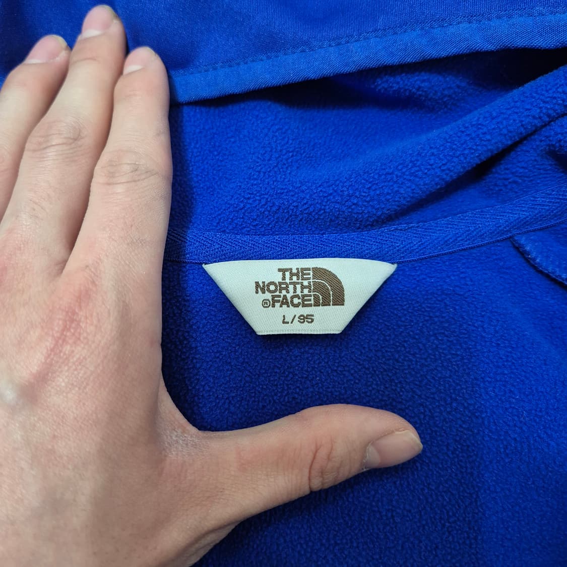 노스페이스 화이트라벨 후드 플리스 자켓 L(95) 상품이미지5