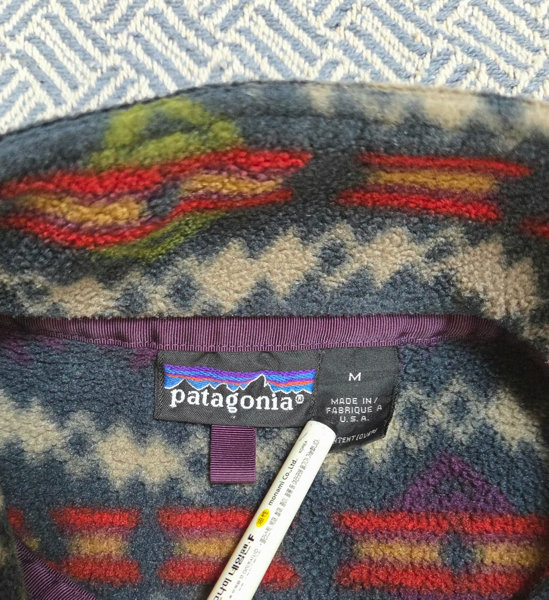 (M)파타고니아 Usa 눈없는산 나바호 신칠라 상품이미지4
