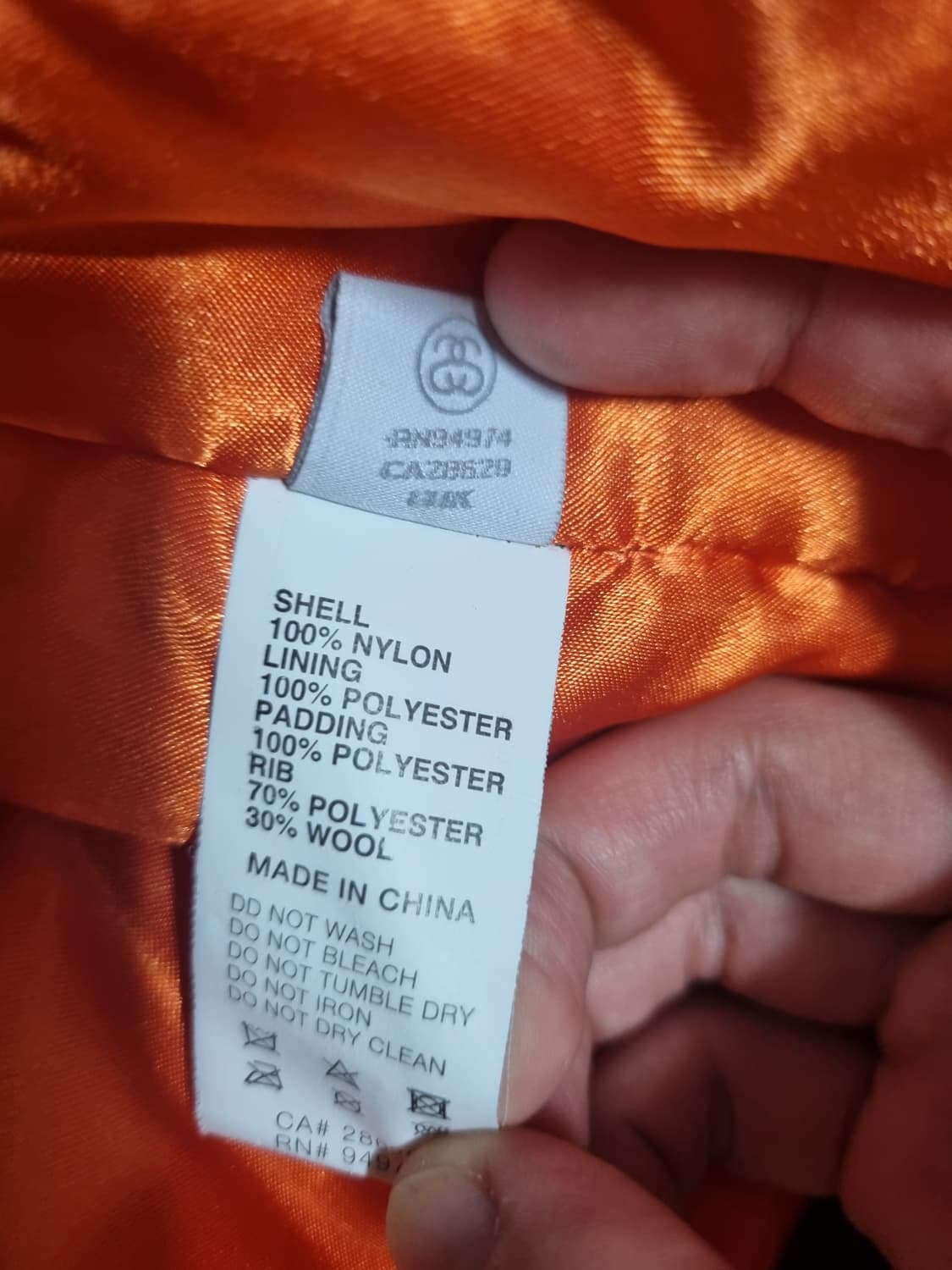[판매] 꼼데가르송(cdg) 스투시 CDG Stussy ma-1 자켓 상품이미지7