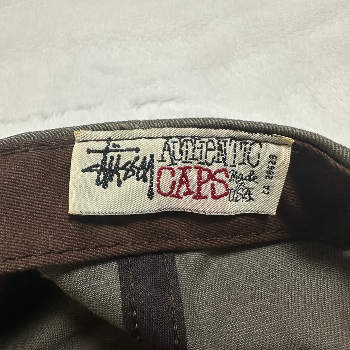 90s 올드 빈티지 스투시 SBA 패러디 볼캡 상품이미지9