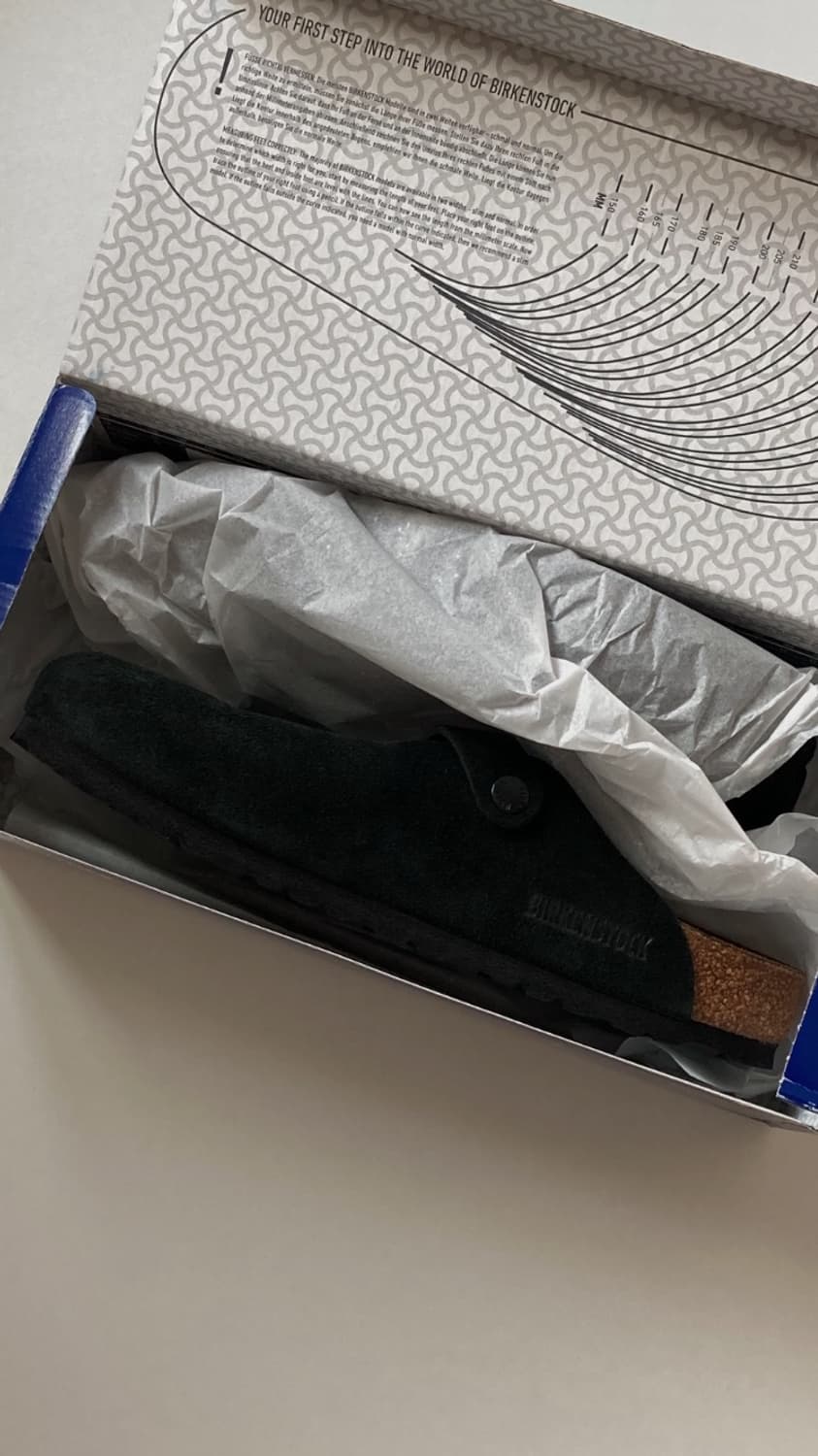 버켄스탁 보스턴 블랙 (40) 260 새상품 판매 상품이미지1