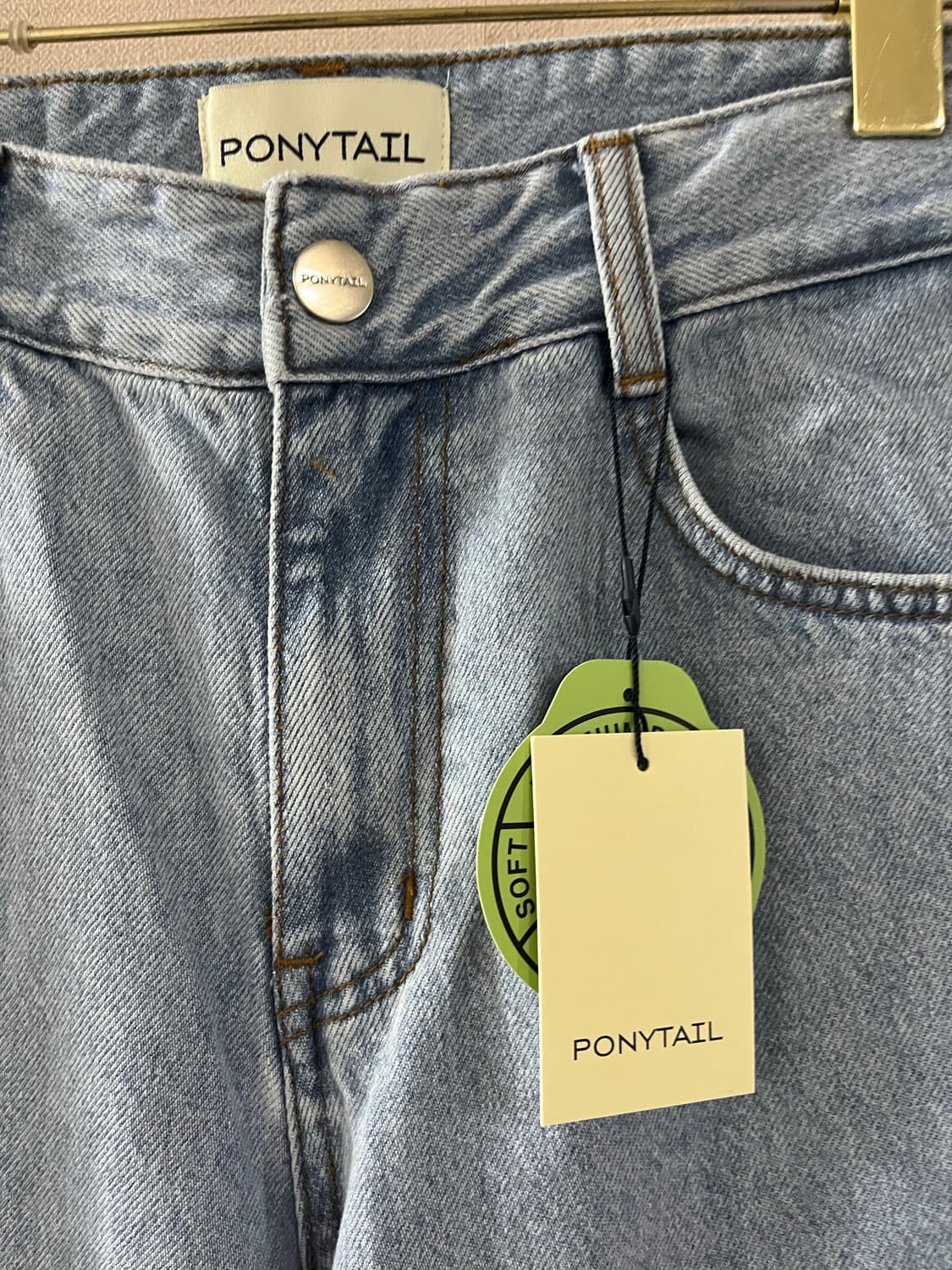 포니테일 PONYTAIL 본 벨라루즈핏진 (S) 상품이미지10