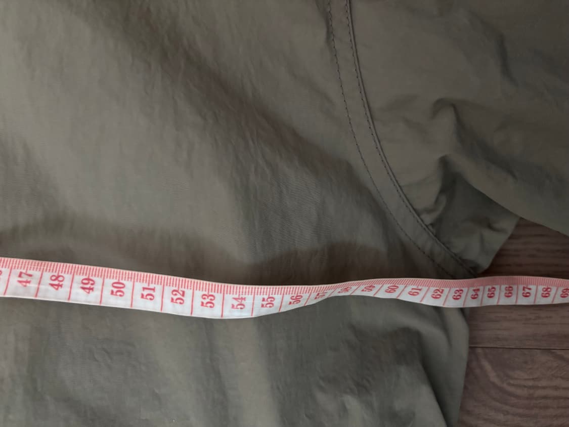 새상품급 고퀄 바스락 우븐  피쉬테일 야상 프리 남성은sm 여성은 프리 상품이미지9