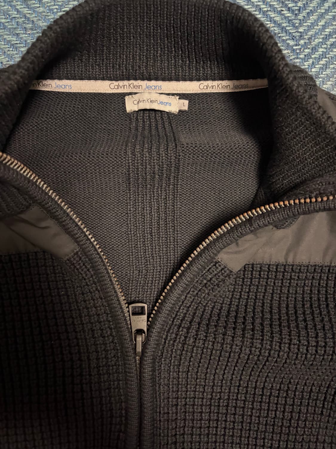 Calvin klein 니트 집업 상품이미지3