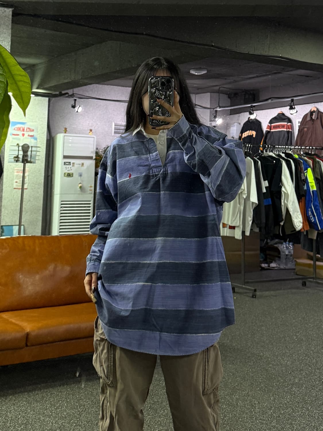 폴로랄프로렌 빈티지 스트라이프 럭비 셔츠 B4708 상품이미지1