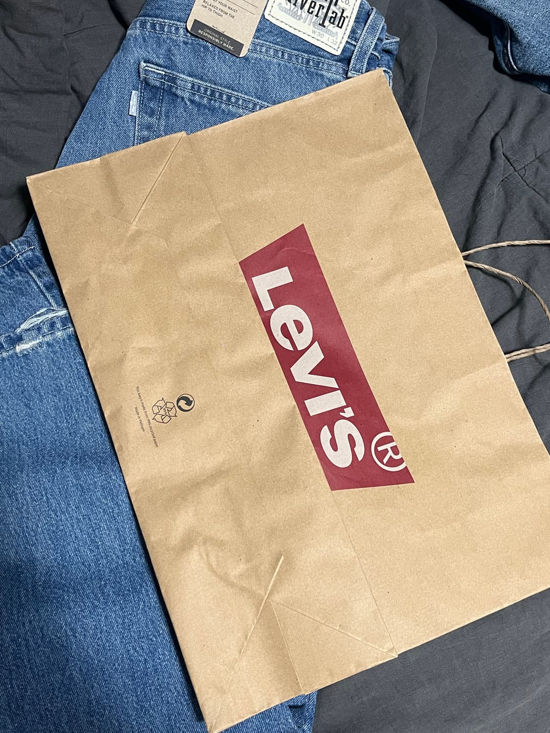 리바이스 실버탭 스트레이트 핏 새상품 상품이미지3