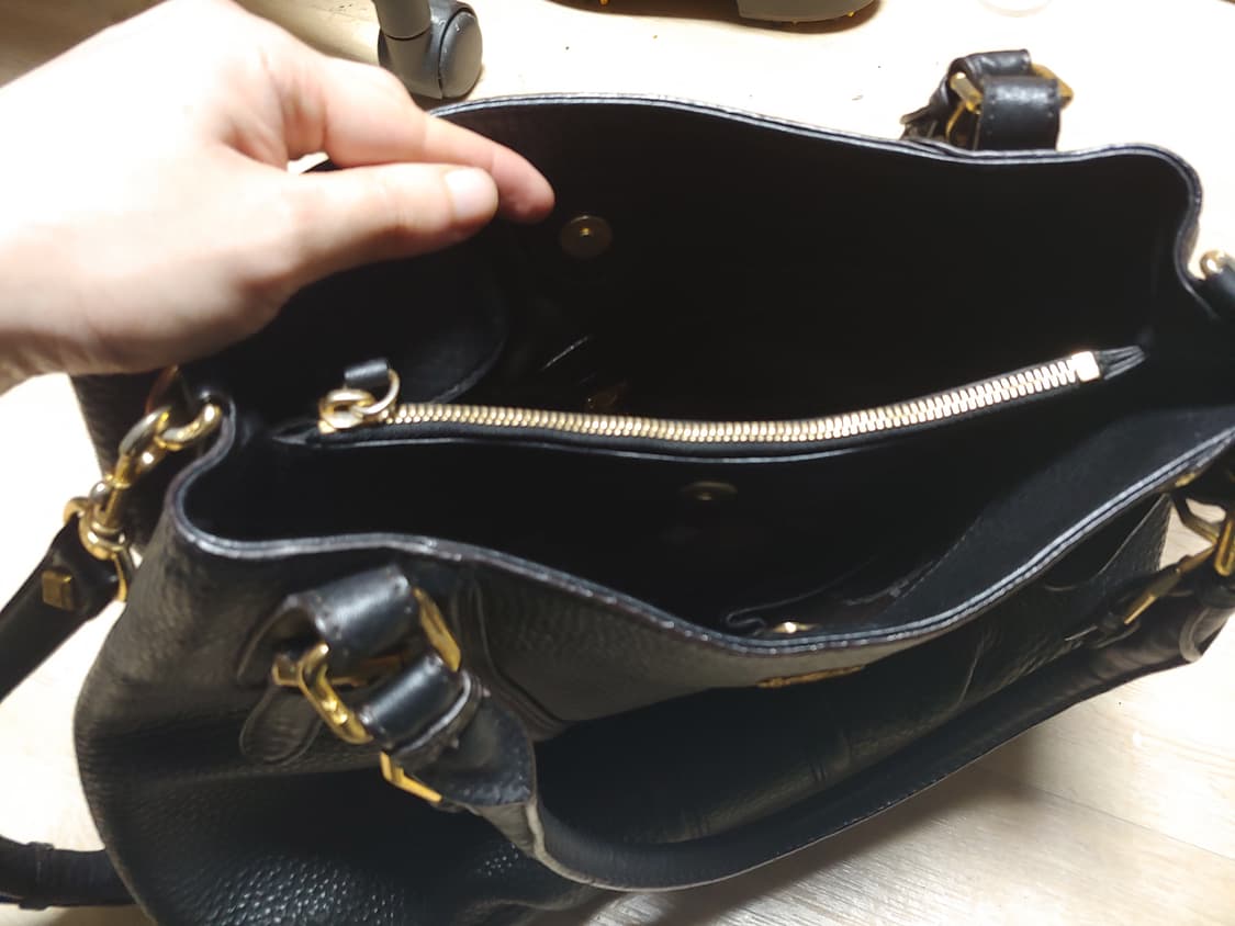 mcm 네츄럴레더 호보백 라지 상품이미지7