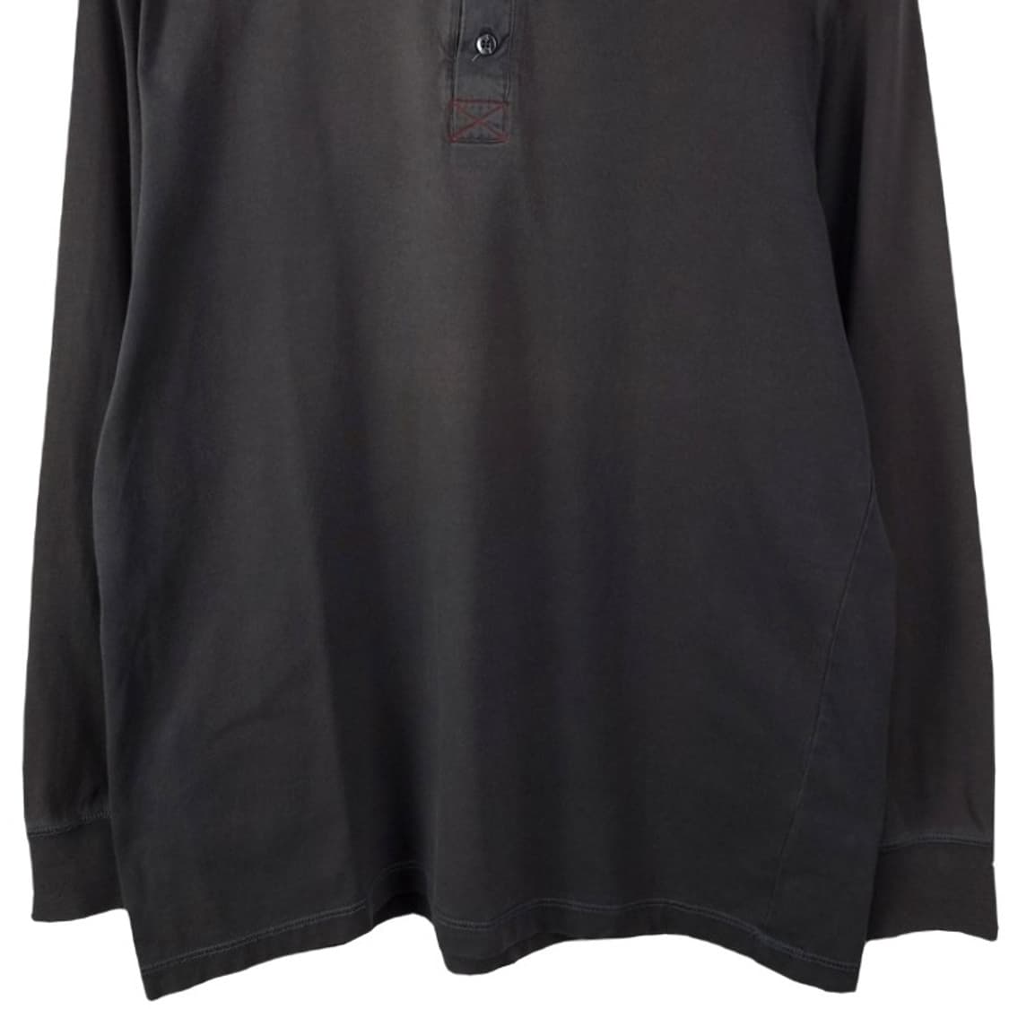 [에드윈] 빈티지 요크 헨리넥 롱슬리브 긴팔티 챠콜 M19734 상품이미지5