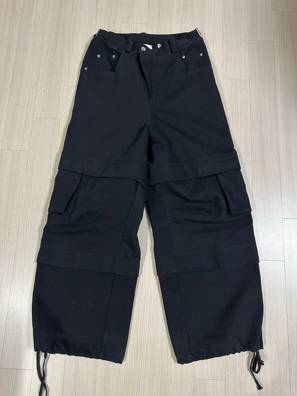 [새상품][1] 카미엔 타이탄 배기팬츠 블랙 상품이미지2