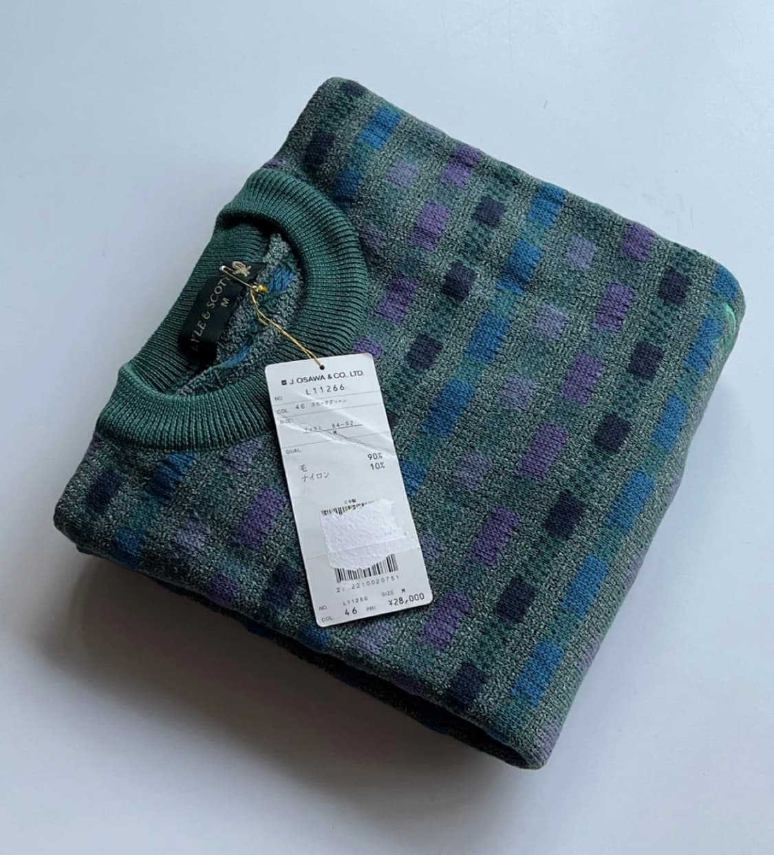 90s 라일 앤 스콧 LYLE & SCOTT 새제품 상품이미지2