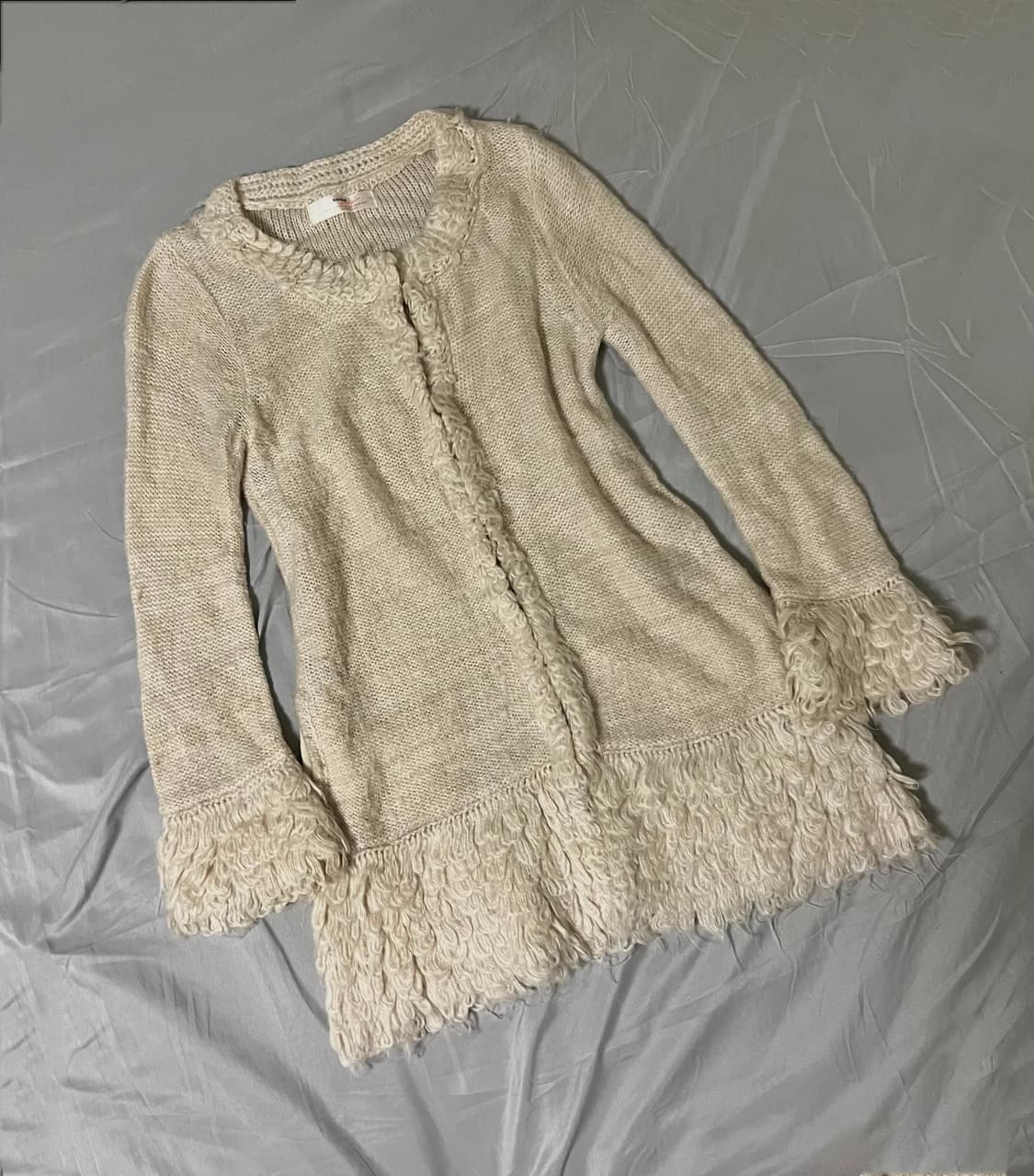 ✨vintage ivory knit dress 모리 웨스턴 달빛천사st✨ 상품이미지1
