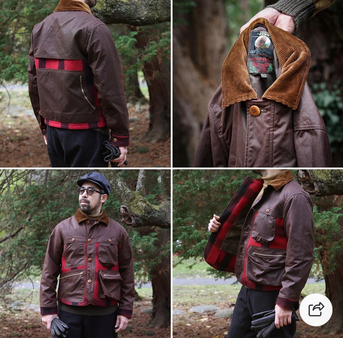 프리휠러스 유티카 왁스헌팅자켓 40(105) 상품이미지5