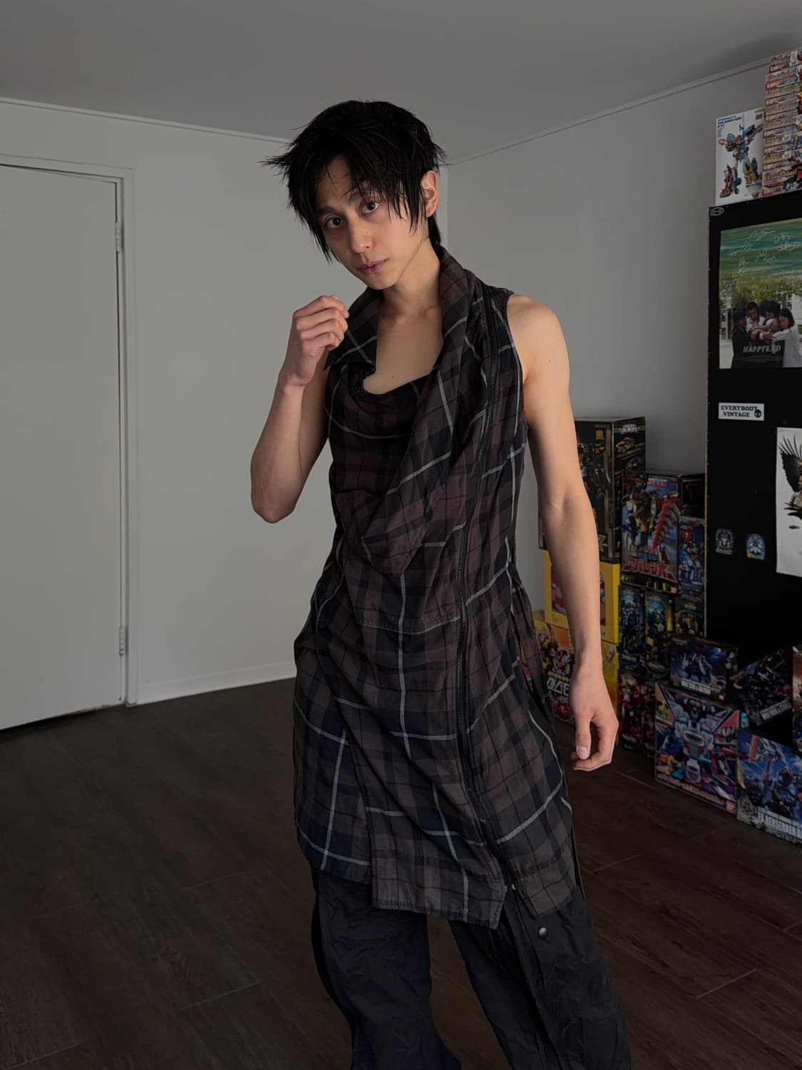 Diesel 드레이핑 카라셔츠 베스트 상품이미지3