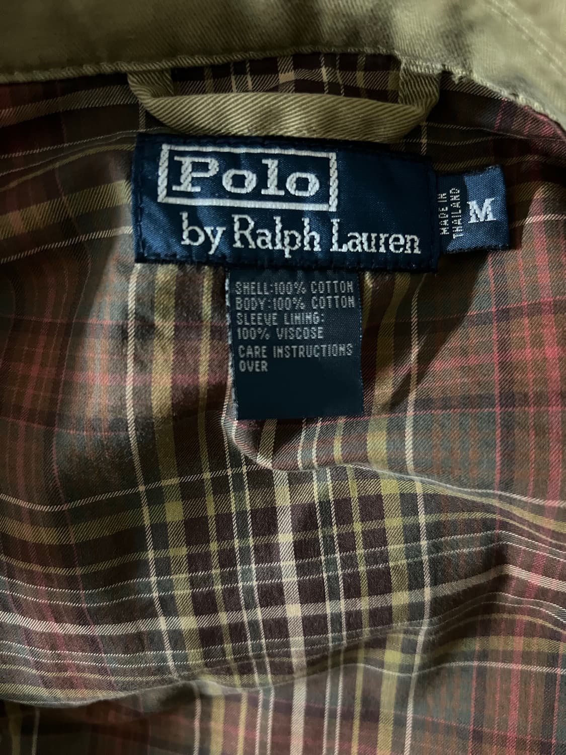 폴로 랄프로렌 해링턴 자켓 M 상품이미지3