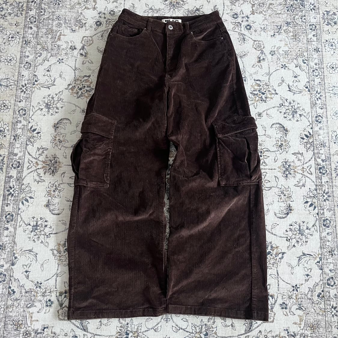 플랙 코듀로이 카고팬츠 상품이미지1