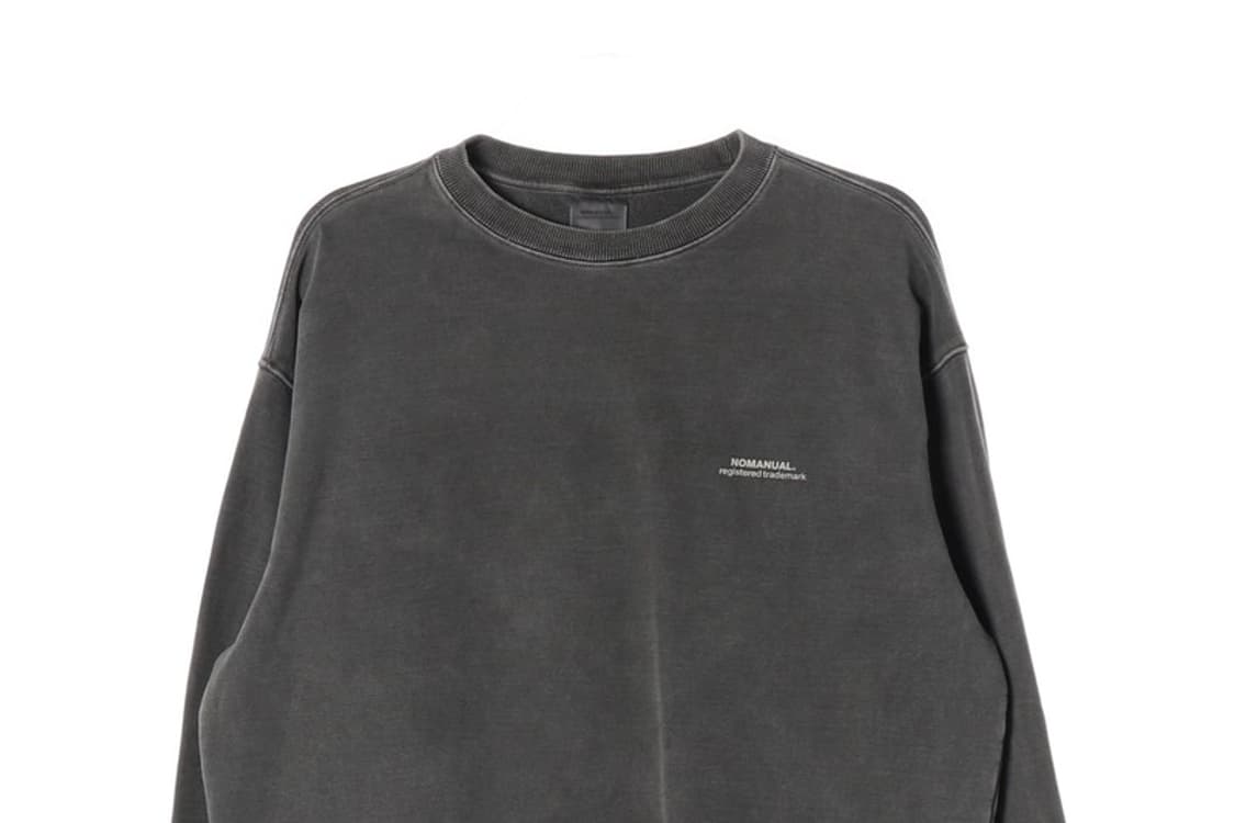 노매뉴얼 피그먼트 맨투맨 L 상품이미지3