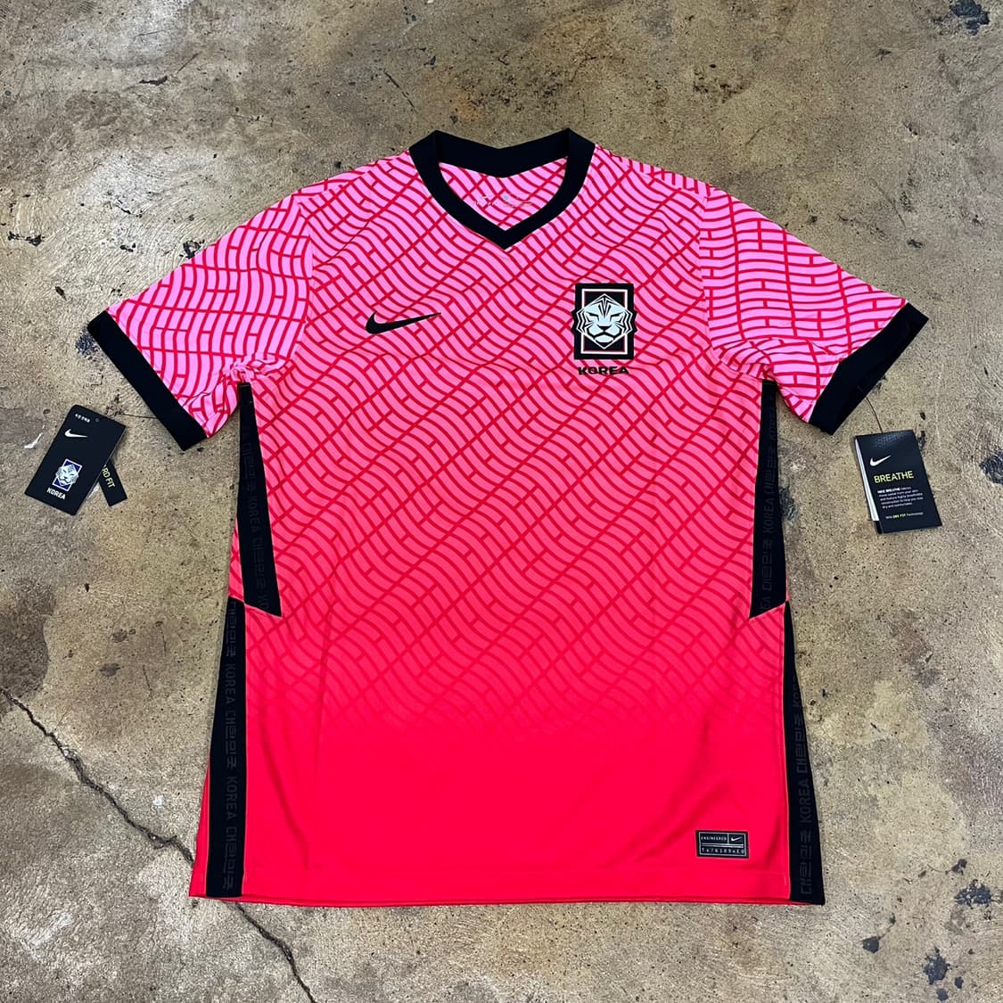 [정품/L] 나이키 2026 대한민국 축구국가대표팀 홈 유니폼 b16 상품이미지2