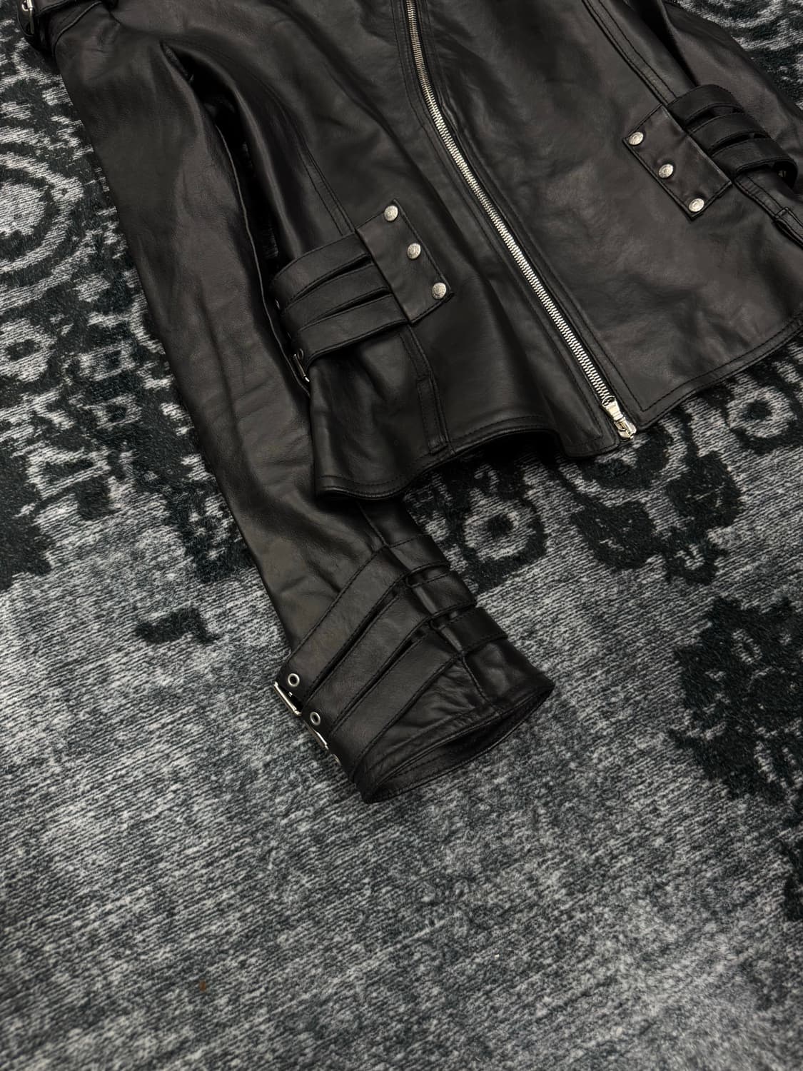 Manuel luciano asymmetry bondage leather 상품이미지5