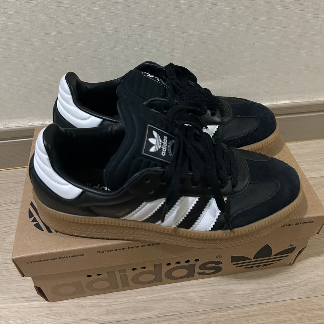 아디다스 삼바 XLG 블랙 IE1379 (245) 상품이미지2