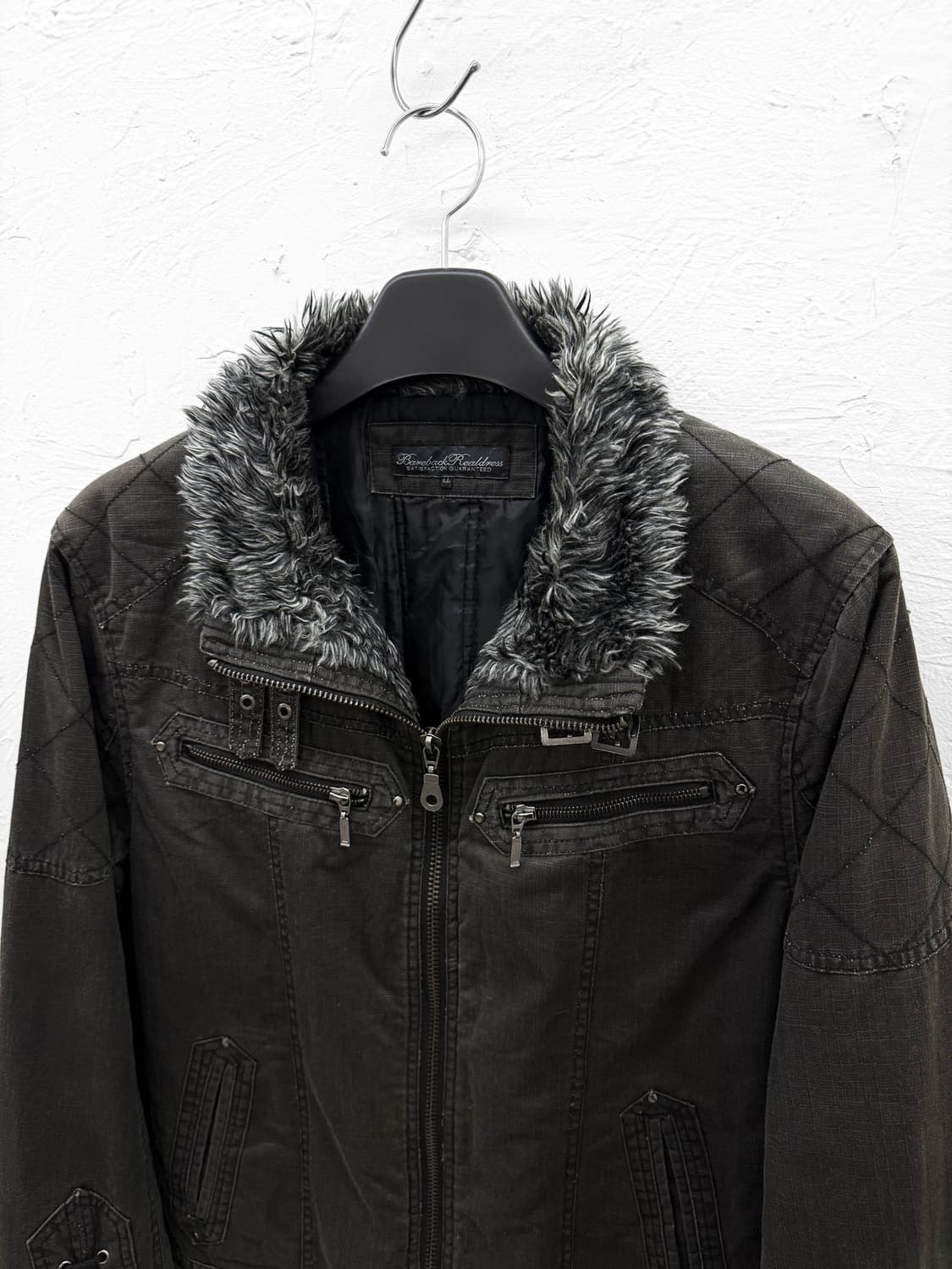 bareback realdress 레이스업 점퍼 상품이미지2