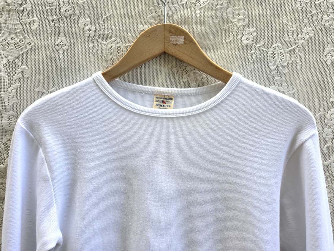 아비렉스 골지 긴팔티 상품이미지2