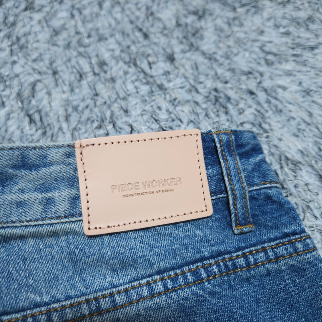 피스워커) 31 남자 와이드팬츠 와이드데님 / 왕눈이샵 상품이미지7