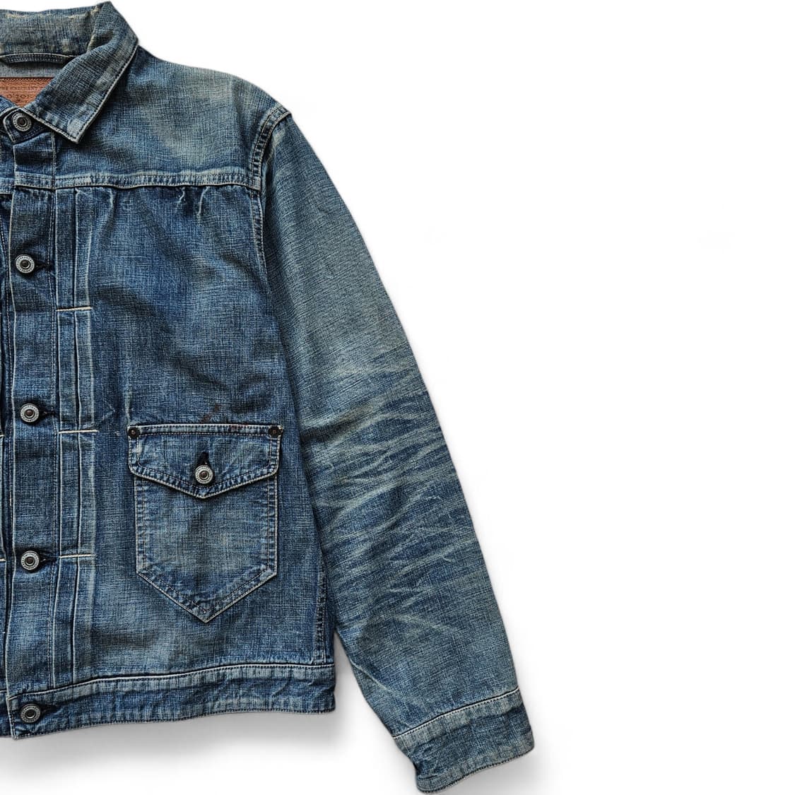 올드조 40s 타입1 데님 자켓 상품이미지3