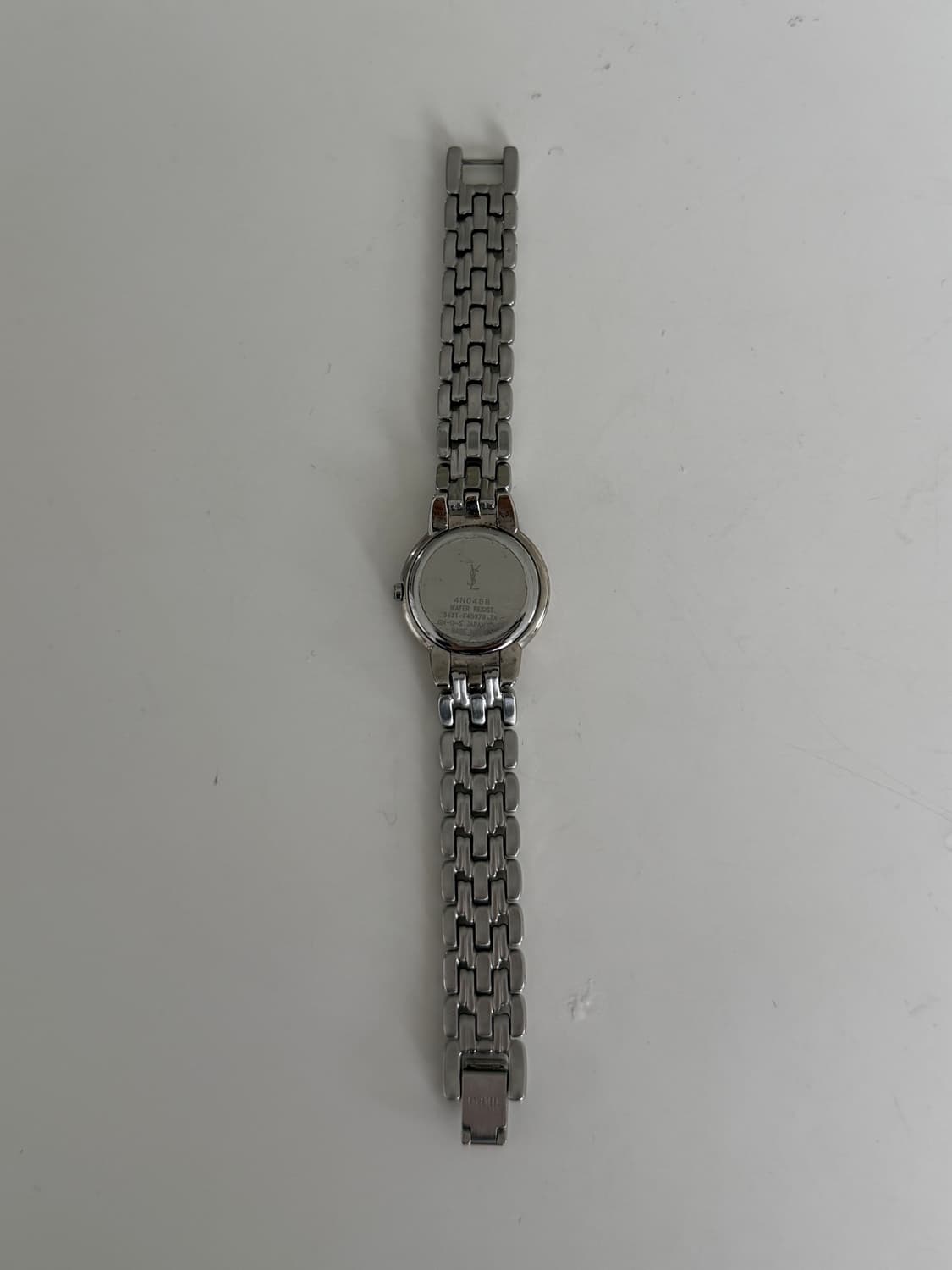 [YSL] Round blue hands metal watch 상품이미지9