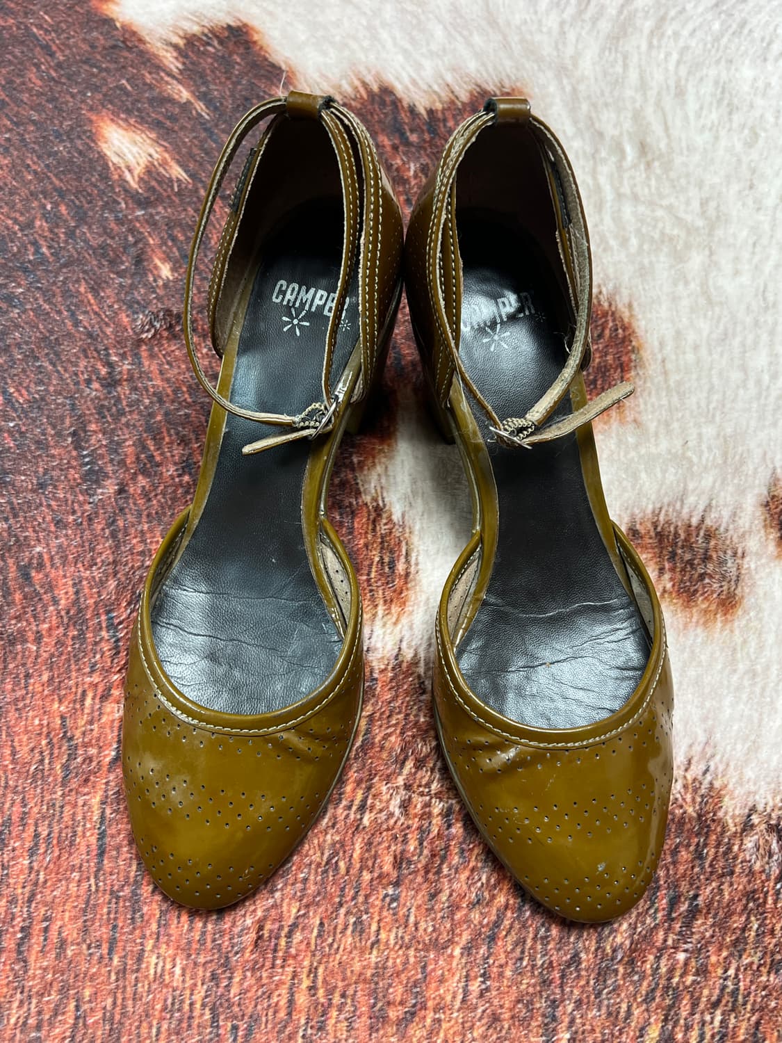 [37] CAMPER 캠퍼 브라운 메리제인 구두 상품이미지3