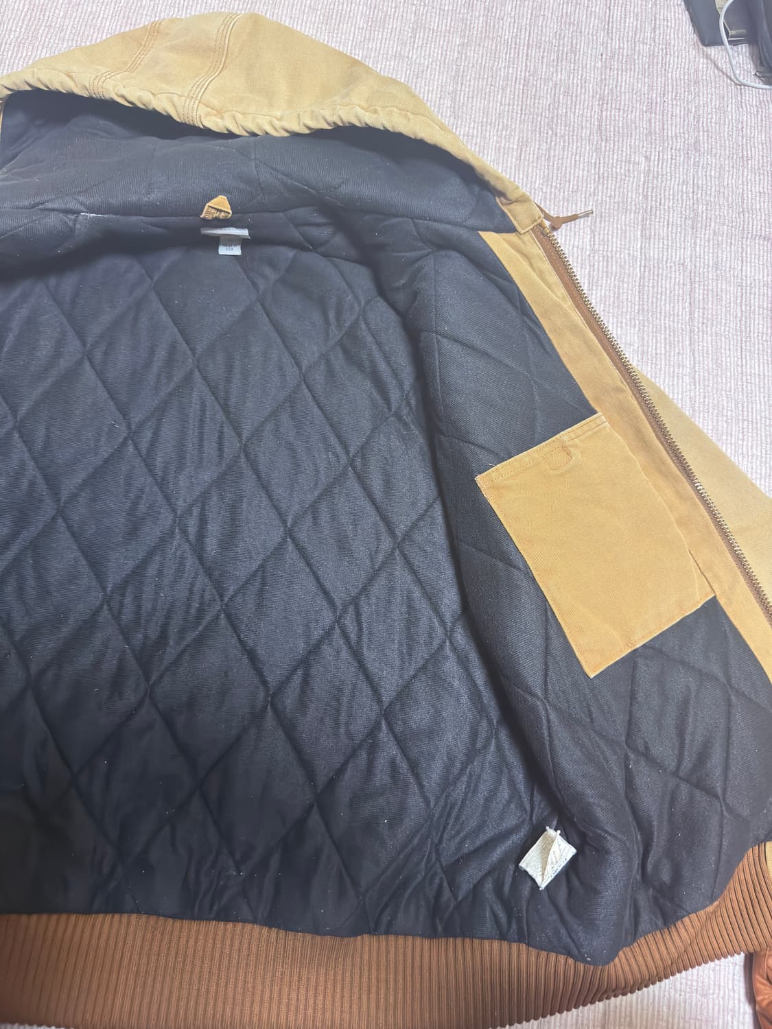 칼하트 액티브 자켓 브라운 L j130 상품이미지5