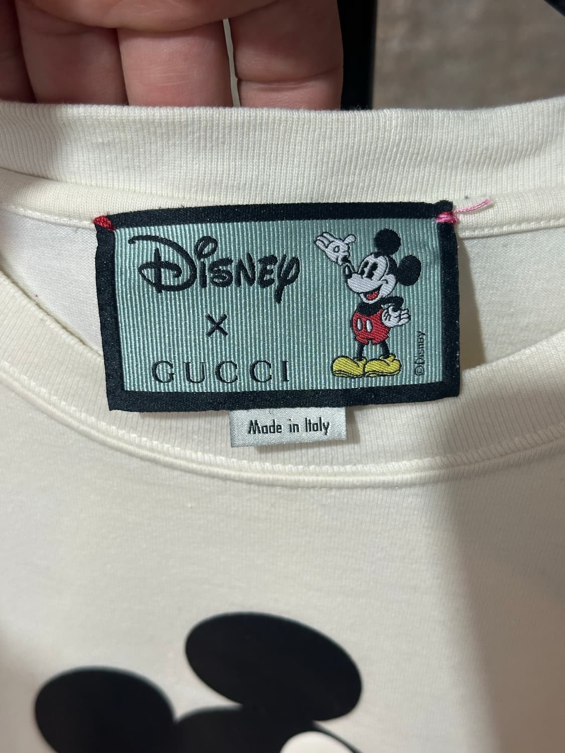 구찌 x 디즈니 미키마우스 오버핏 반팔티 상품이미지2