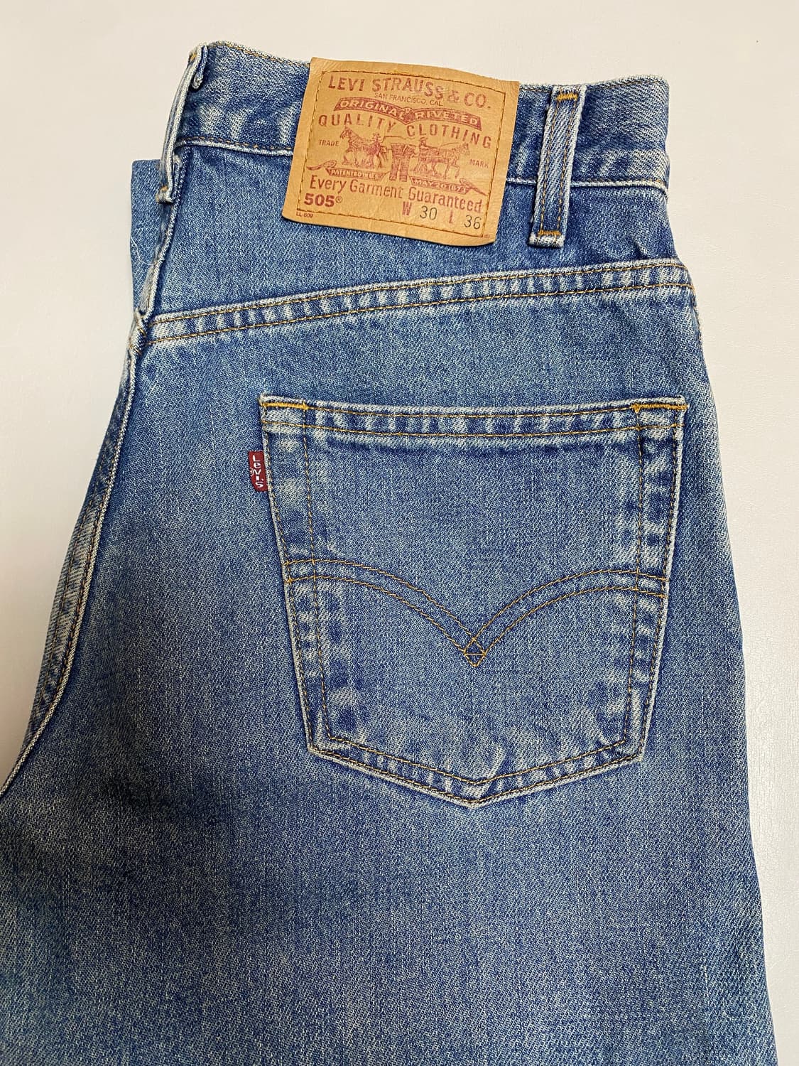 90s 리바이스 505 W30 L36 상품이미지6