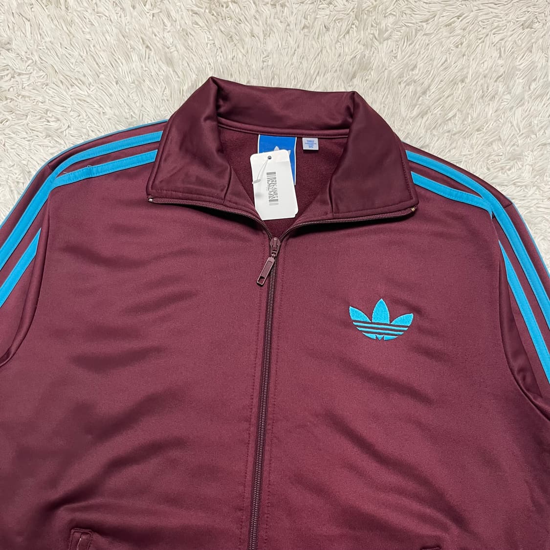 Adidas burgundy Firebird jersey 상품이미지5