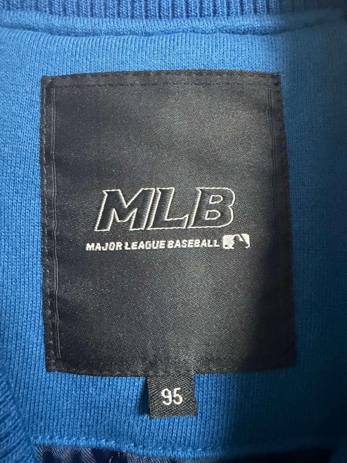 MLB 보스턴 레드삭스 로고 배색 바시티 자켓 상품이미지3