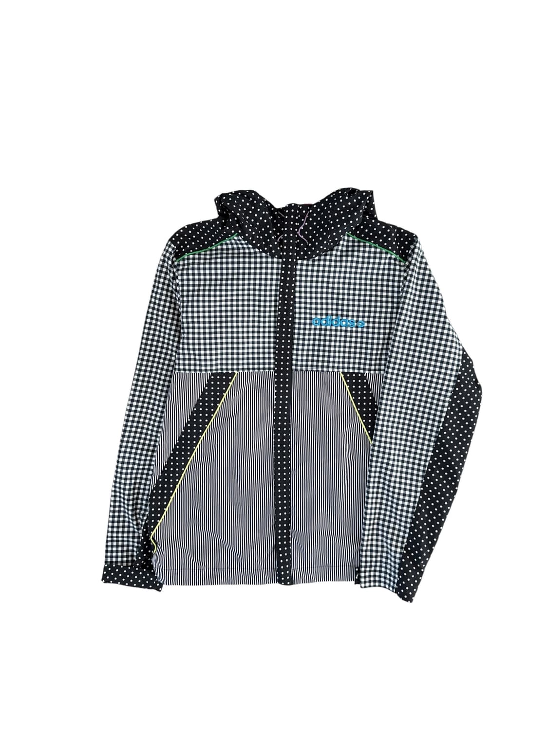 Adidas Japan 도트 체크 바람막이 L 상품이미지1