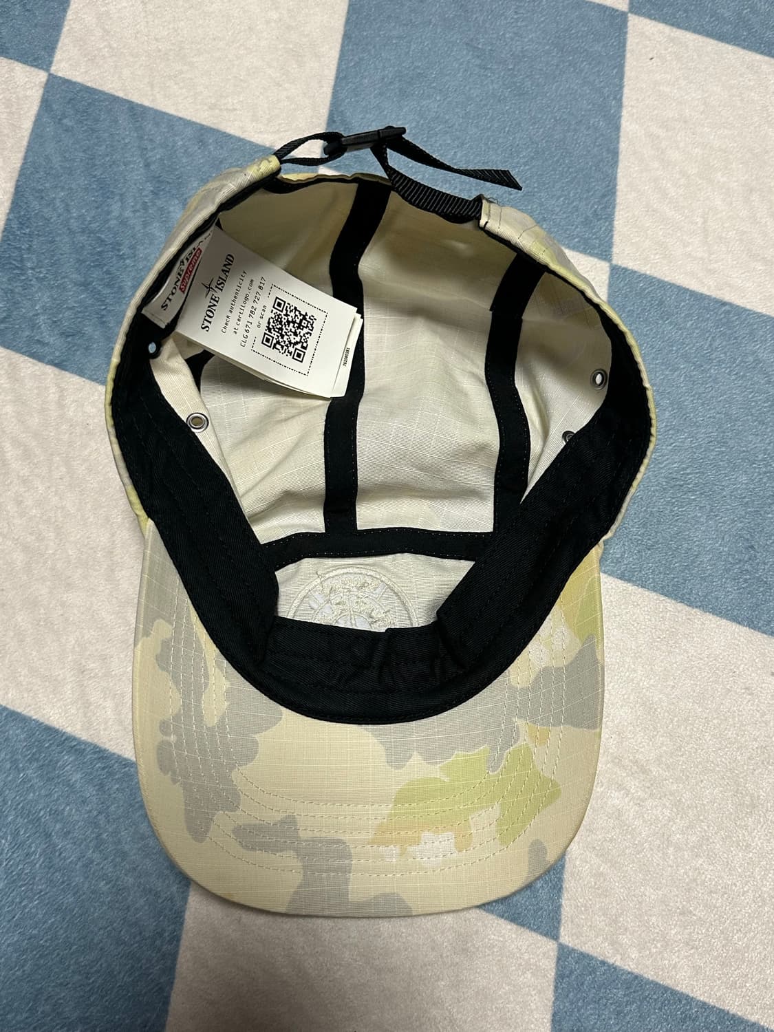 슈프림 스톤아일랜드 콜라보 모자 상품이미지4