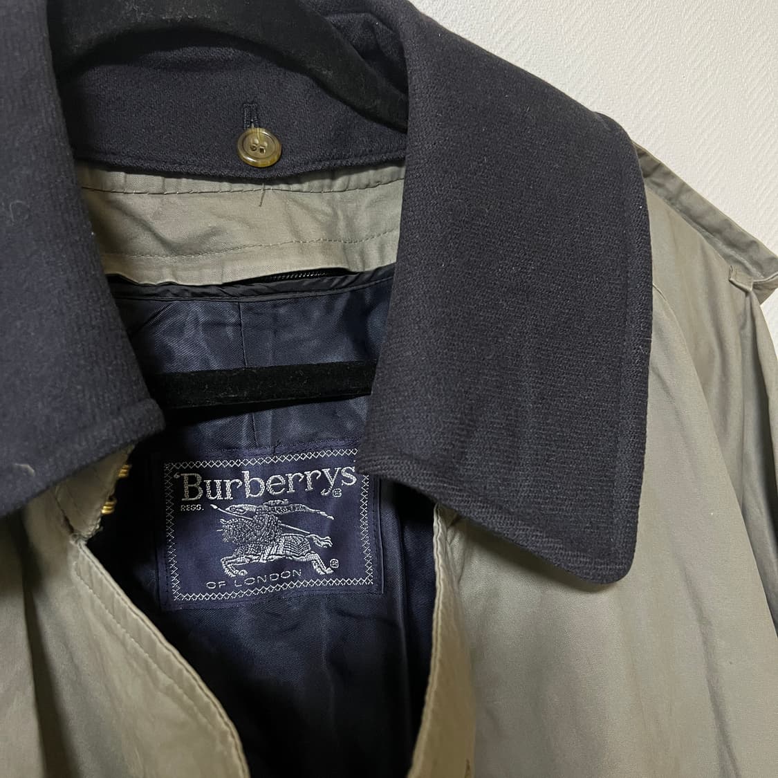 버버리 더블 브레스티드 울카라 트렌치코트 38 상품이미지3