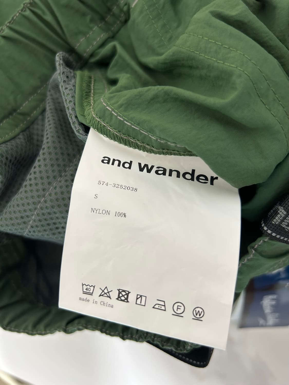 And wander 앤드원더 taffeta hiker 2way 팬츠 상품이미지5